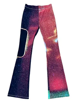 MM6 Maison Margiela: Расклешённые брюки 