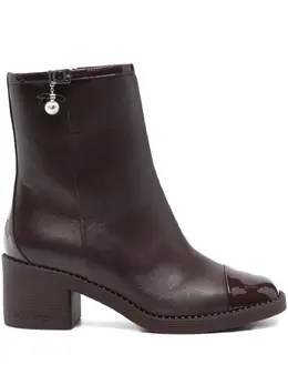 Jimmy Choo: Фиолетовые ботинки 