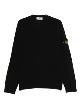 Stone Island: Чёрный свитер 