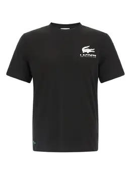 Lacoste: Футболка с принтом 