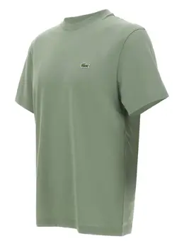 Lacoste: Зелёная футболка 