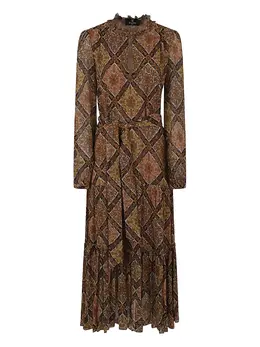 ETRO: Платье с оборками 