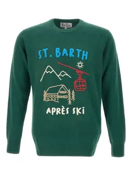 MC2 Saint Barth: Зелёный свитер 