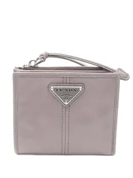 Prada Pre-Owned: Серый кошелёк 