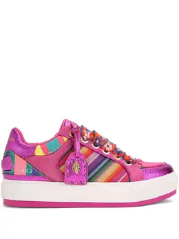 Kurt Geiger London: Розовые кроссовки 