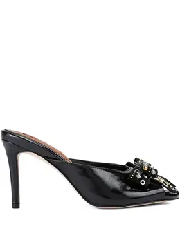 Kurt Geiger London: Чёрные сабо 