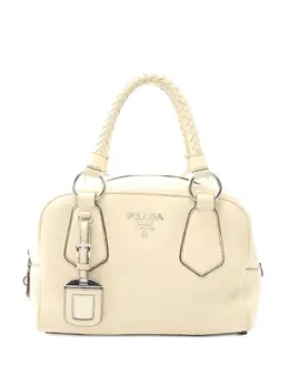 Prada Pre-Owned: Белая сумка 