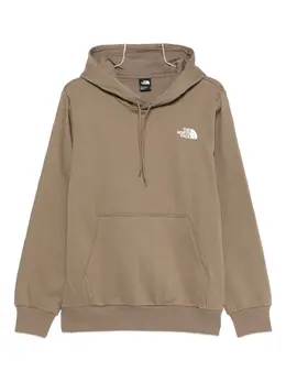 The North Face: Коричневая толстовка  Logo