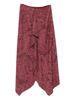 ETRO: Юбка с принтом 
