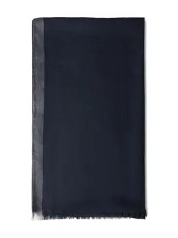 Brunello Cucinelli: Синий шарф 