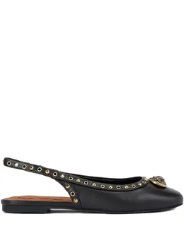 Kurt Geiger London: Чёрные балетки 