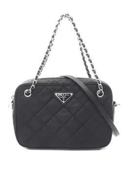 Prada Pre-Owned: Чёрная сумка 