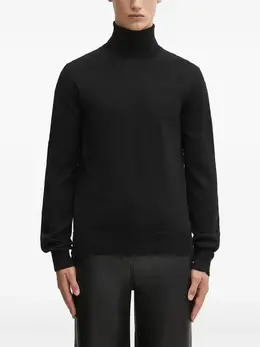 MM6 Maison Margiela: Чёрный свитер 