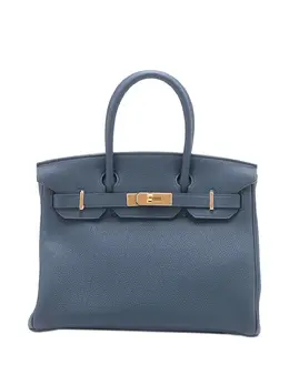 Hermès Pre-Owned: Голубая сумка 