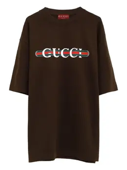 Gucci: Футболка с принтом 