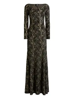 ETRO: Жаккардовое платье 