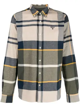 Barbour: Бежевая рубашка 