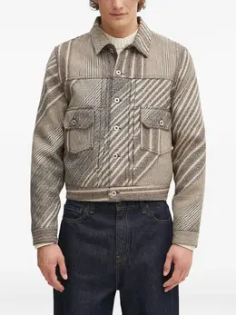 Kenzo: Куртка в полоску 