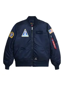Alpha Industries: Синяя куртка 