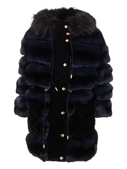 FENDI: Пальто на меху 