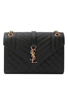 Saint Laurent: Чёрная сумка  Envelope