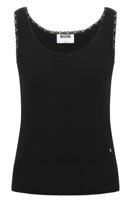Moschino: Топ из шерсти 