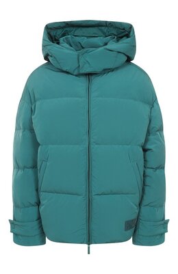 Emporio Armani: Зелёный пуховик 