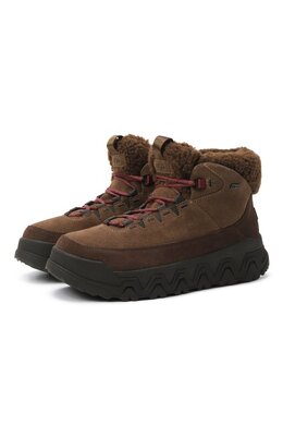 UGG: Коричневые ботинки 