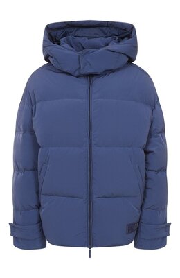 Emporio Armani: Синий пуховик 