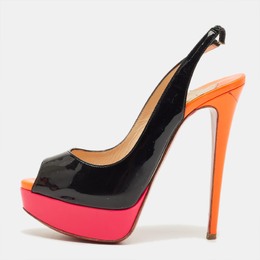 Christian Louboutin: Многоцветные сандалии 