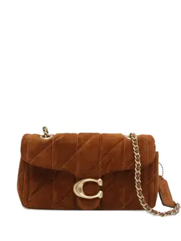 Coach: Коричневая сумка через плечо  Tabby