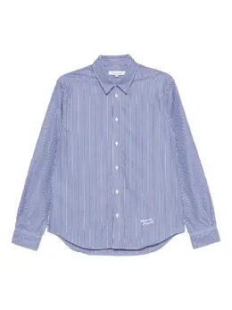 Maison Kitsuné: Рубашка в полоску 