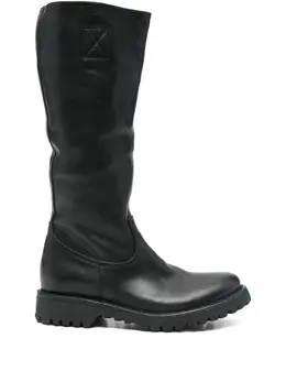 FIORENTINI + BAKER: Чёрные ботинки 