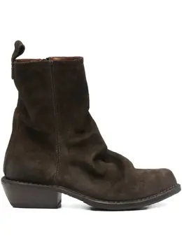 FIORENTINI + BAKER: Коричневые ботинки 