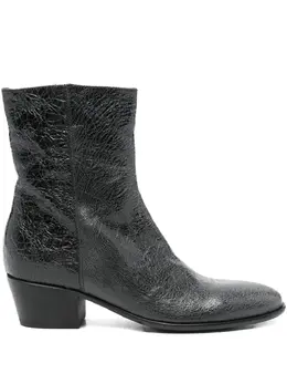 FIORENTINI + BAKER: Чёрные ботинки 