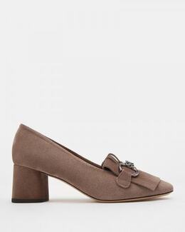 Casadei: Коричневые туфли 