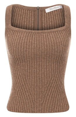 Max Mara: Топ из шерсти 
