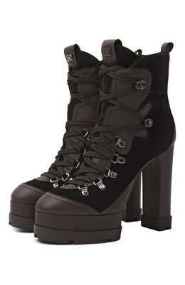 Casadei: Чёрные ботинки  Nancy