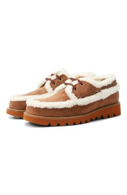 Valentino: Коричневые мокасины 