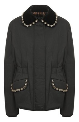 Dolce & Gabbana: Куртка с манжетами 