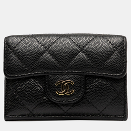 Chanel: Чёрный картхолдер 