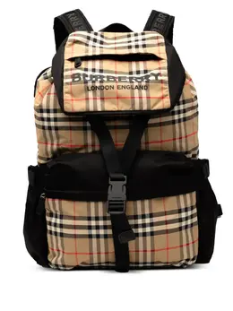 Burberry Pre-Owned: Рюкзак с принтом 
