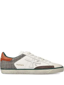Premiata: Белые кроссовки  Steven