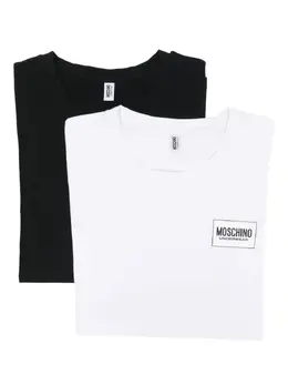 Moschino: Чёрная футболка 