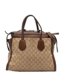 Gucci Pre-Owned: Коричневая сумка 