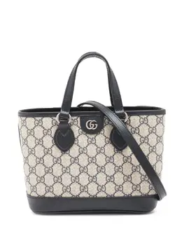 Gucci Pre-Owned: Коричневая сумка-шоппер 