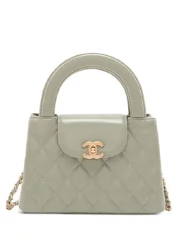 CHANEL Pre-Owned: Блестящая сумка-шоппер 