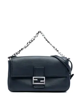 Fendi Pre-Owned: Голубая сумка 