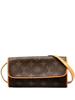 Louis Vuitton Pre-Owned: Коричневая сумка через плечо 