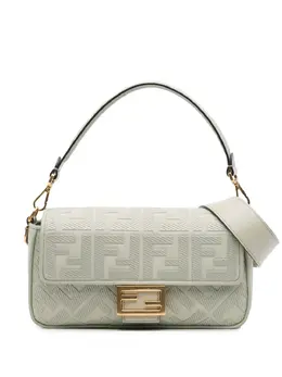 Fendi Pre-Owned: Зелёная сумка 